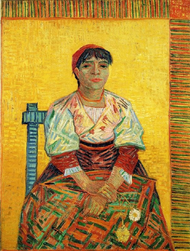 The Italian Woman by Vincent van Gogh
