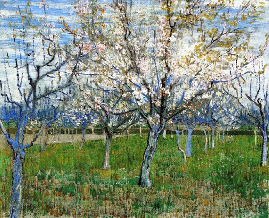 The Pink Orchard by Vincent van Gogh