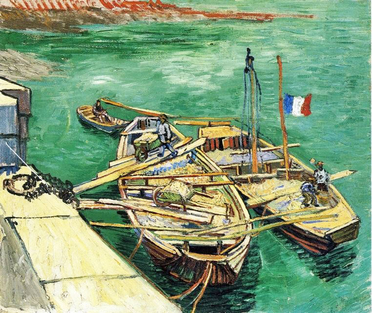 SAND BARGES