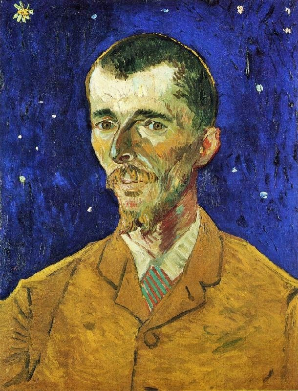 The Poet, Portrait Of Eugene Boch by Vincent van Gogh