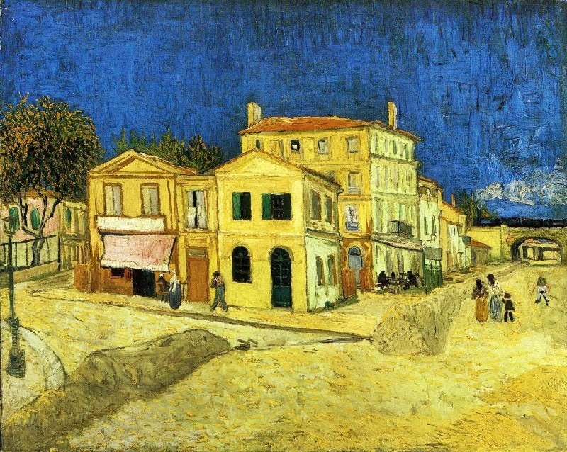 The Street, The Yellow House by Vincent van Gogh