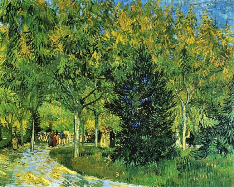 Avenue In The Park by Vincent van Gogh