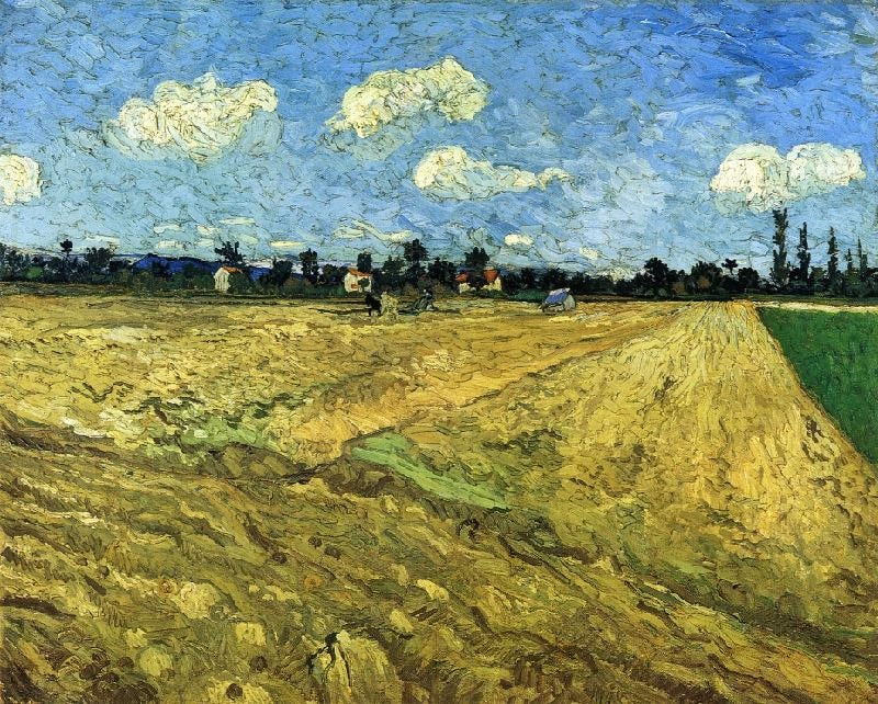 The Ploughed Field by Vincent van Gogh