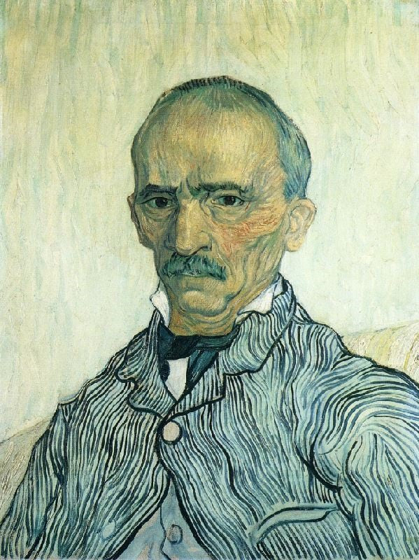 Portrait Of Trabuc by Vincent van Gogh