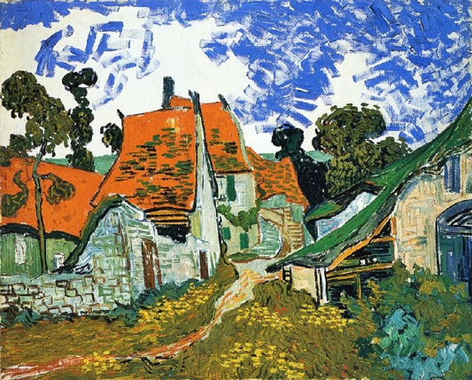 Village Street by Vincent van Gogh