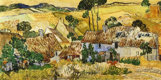 Farms Near Auvers by Vincent van Gogh