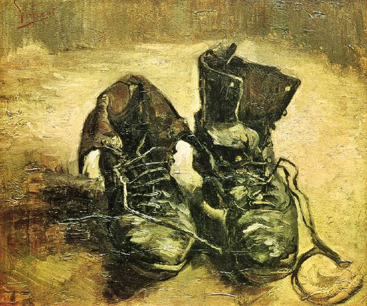 A Pair Of Shoes by Vincent van Gogh