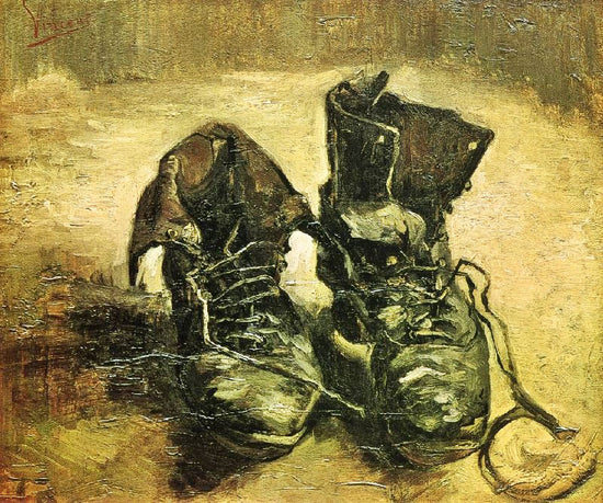 A Pair Of Shoes by Vincent van Gogh