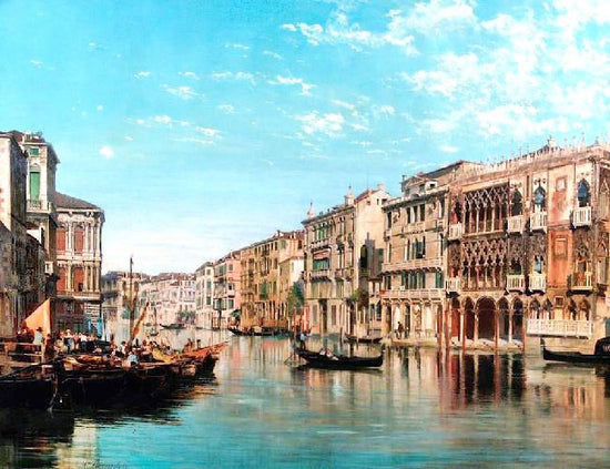 The Grand Canal, Venice by Antonietta Brandeis