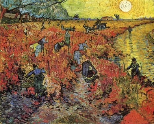 The Red Vinyard by Vincent van Gogh