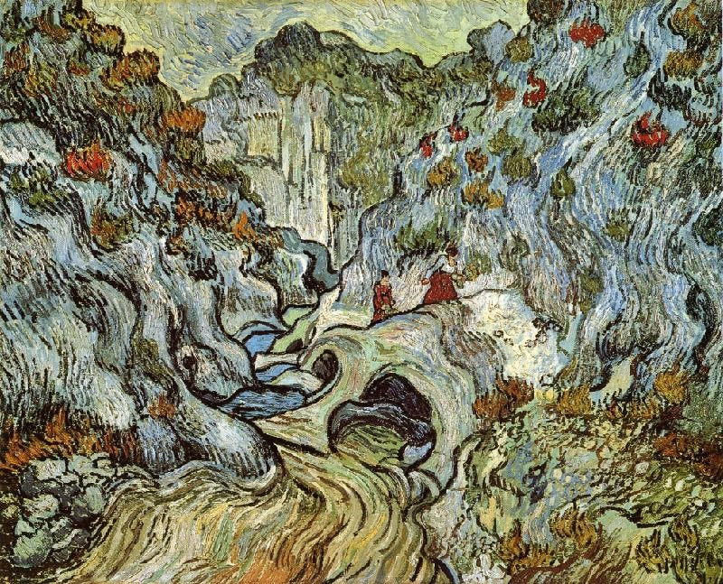A PATH THROUGH A RAVINE