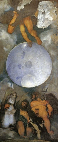 Jupiter, Neptune And Pluto by Caravaggio