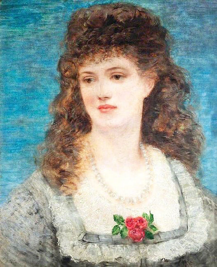 Ottilie Hancock by John Edward Brett A.R.A.