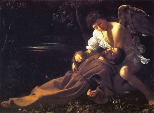 St Francis In Ecstasy by Caravaggio