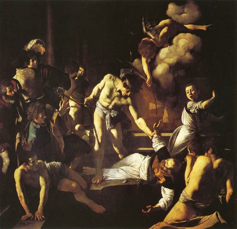 The Martyrdom Of St. Matthew by Caravaggio