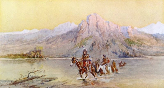 Crossing The Missouri, #1 by Charles Marion Russell