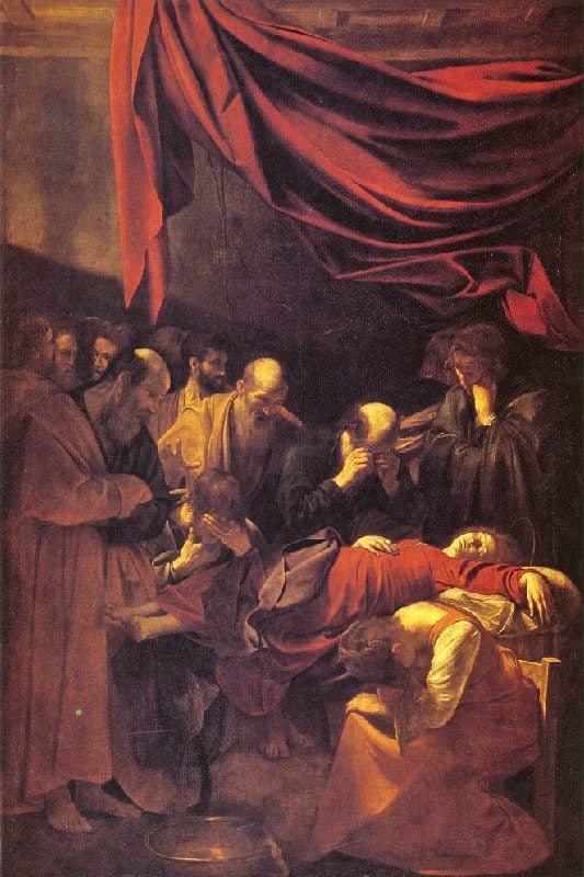 Death Of The Virgin by Caravaggio