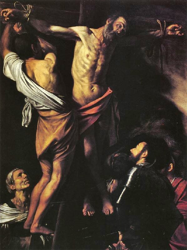 The Crucifixion Of St. Andrew by Caravaggio