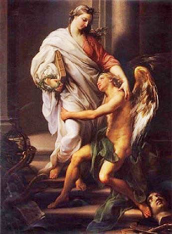 The Arts And The Genius by Pompeo Batoni