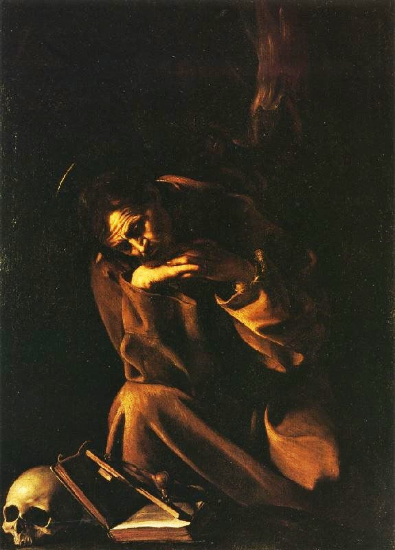 St. Francis by Caravaggio