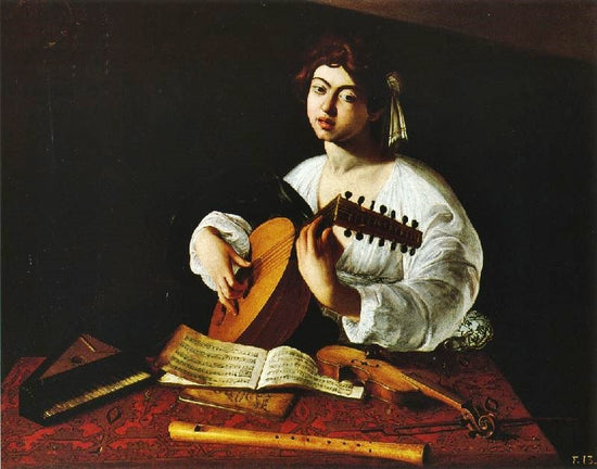 The Lute-Player, 1600 by Caravaggio