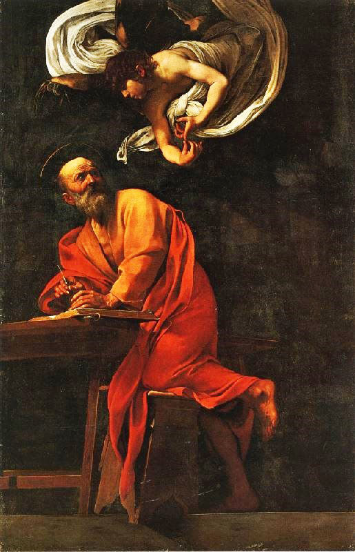 St. Matthew And The Angel by Caravaggio