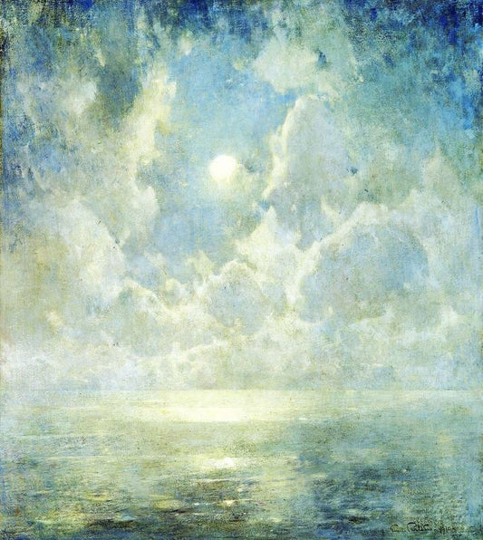 Moonlight On The Kattegat by Emil Carlsen
