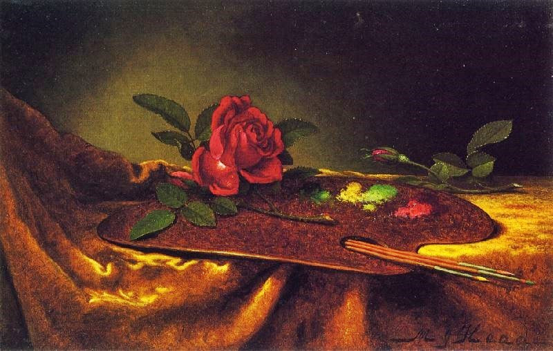 ROSES ON A PALETTE
