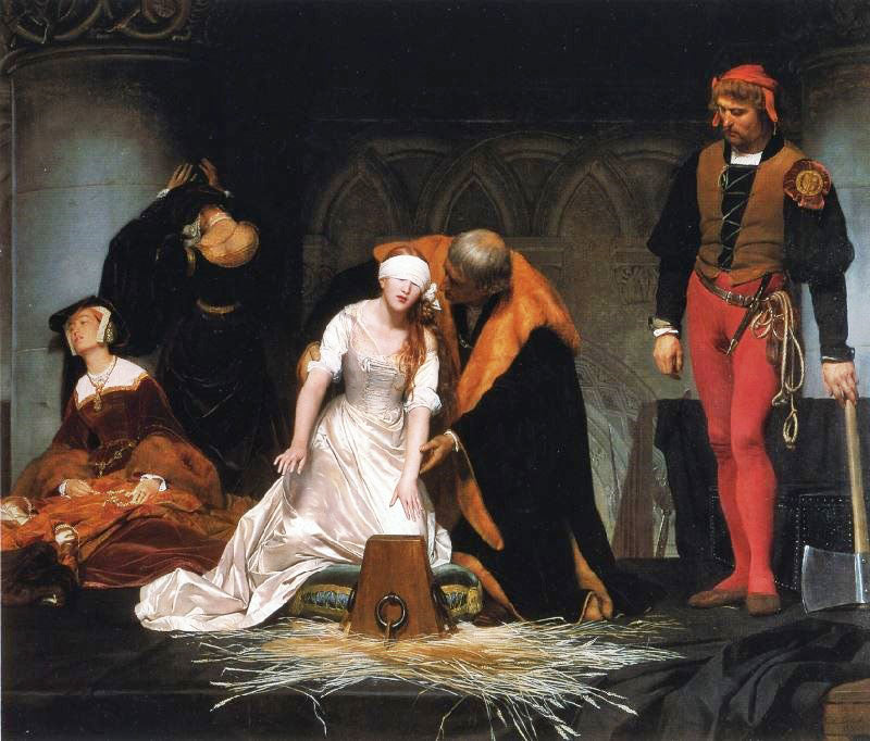 THE EXECUTION OF LADY JANE GRAY