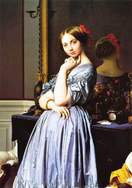 Vicomtesse Louise-Albertine D’Haussonville by Jean-Auguste-Dominique Ingres