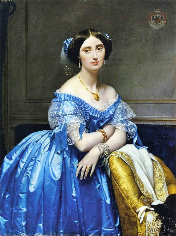 Princess Pauline-Eleonore De Broglie by Jean-Auguste-Dominique Ingres