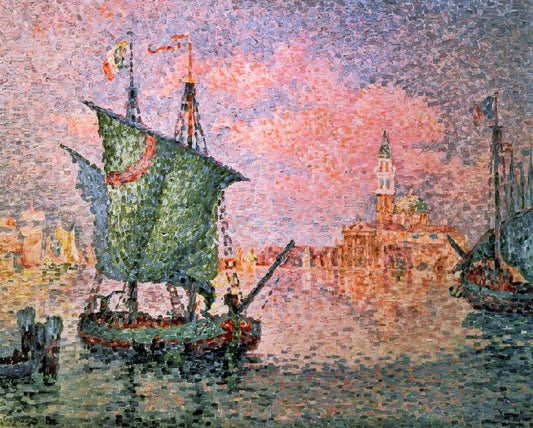 Venice, The Pink Cloud by Paul Signac