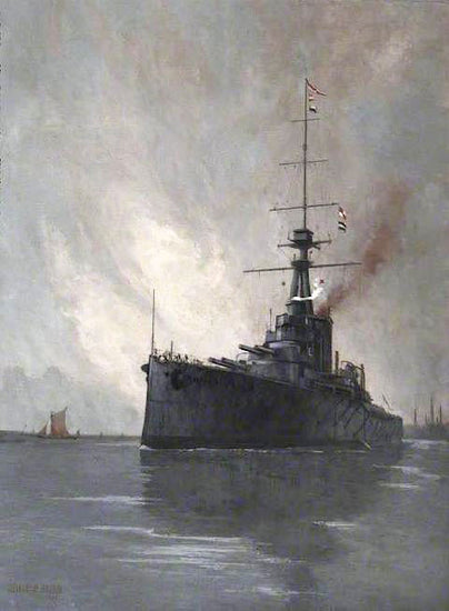 ’Hms Thunderer’ by Gerald Maurice Burn