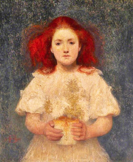 Linda (Study) by Cecil Leonard Burns