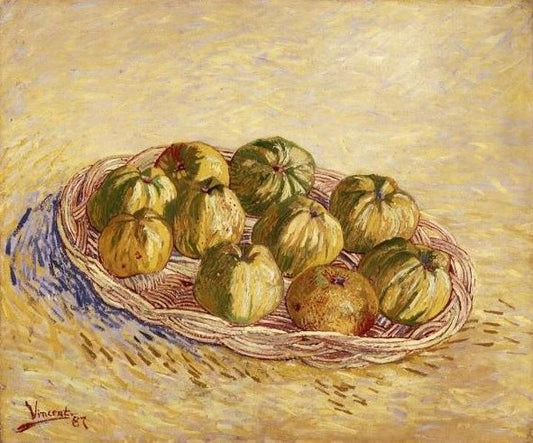 Still Life: Basket Of Apples by Vincent van Gogh