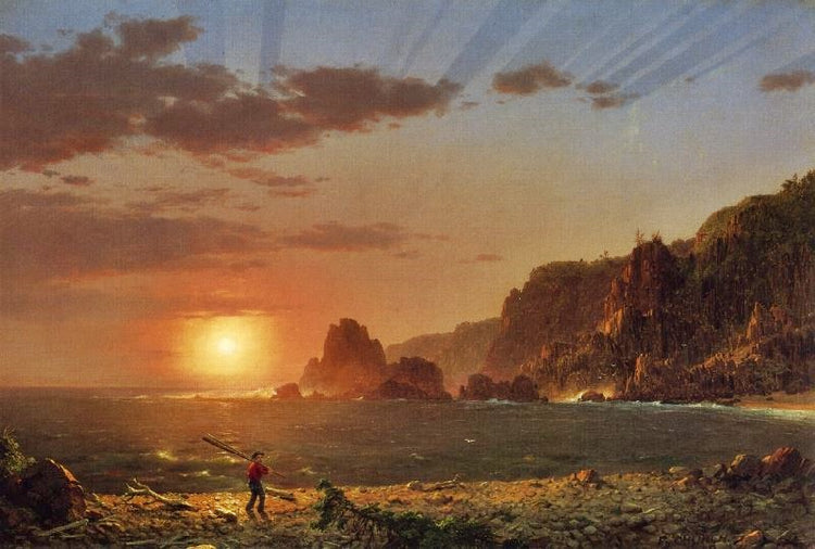Grand Manan Island, Bay Of Fundy by Frederic Edwin Church
