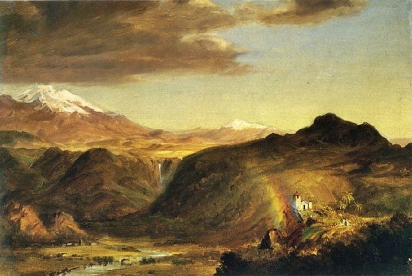 South American Landscape, 1854 by Frederic Edwin Church