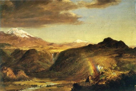 South American Landscape, 1854 by Frederic Edwin Church