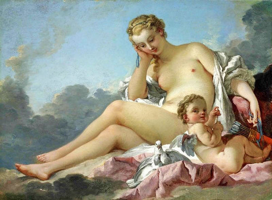 Venus And Cupid by François Boucher