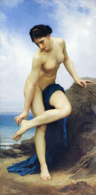 After The Bath (First Version) by William Bouguereau