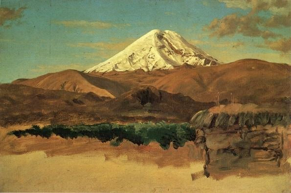 Mount Chimborazo, Ecuador by Frederic Edwin Church