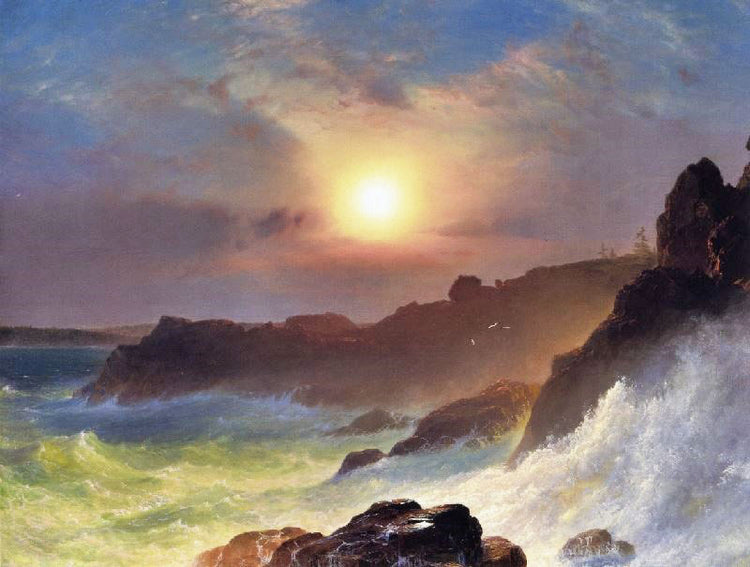 Coast Scene, Mount Desert by Frederic Edwin Church