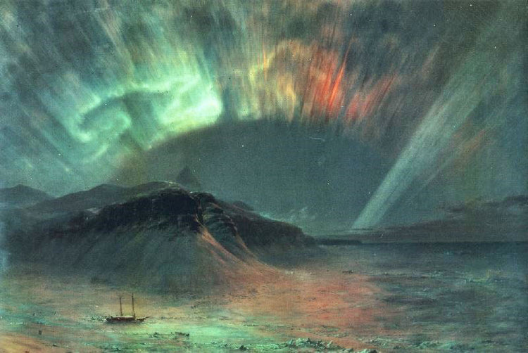Aurora Borealis by Frederic Edwin Church