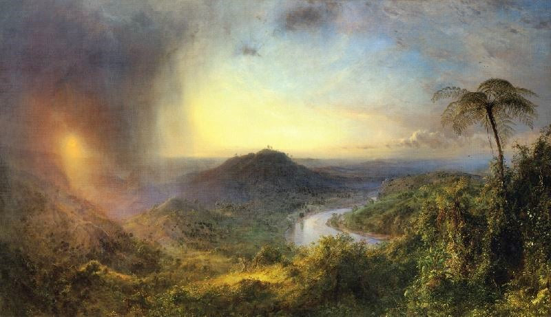 The Vale Of St. Thomas, Jamaica by Frederic Edwin Church