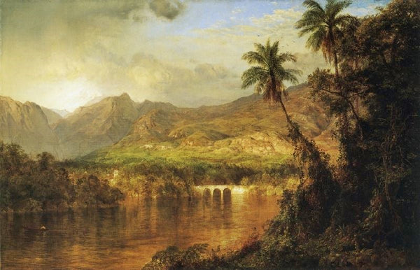 South American Landscape, 1873 by Frederic Edwin Church