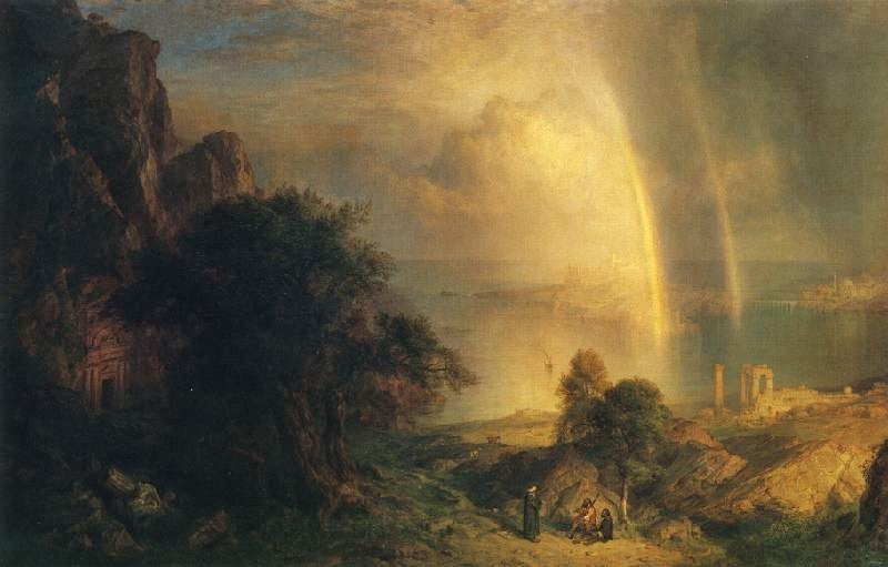 The Aegean Sea by Frederic Edwin Church