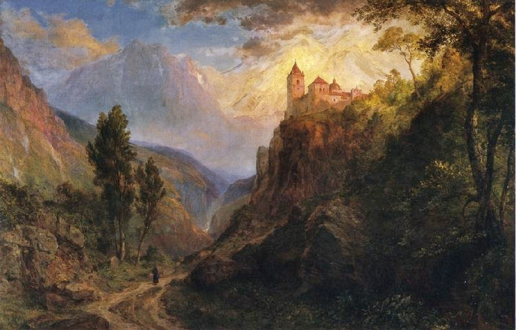 The Monastery Of San Pedro by Frederic Edwin Church