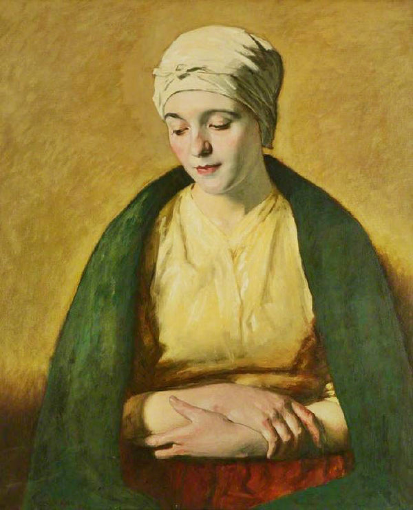 A Belgian Peasant Girl by William Strang