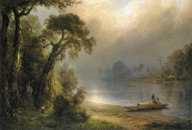 Evening In The Tropics by Frederic Edwin Church