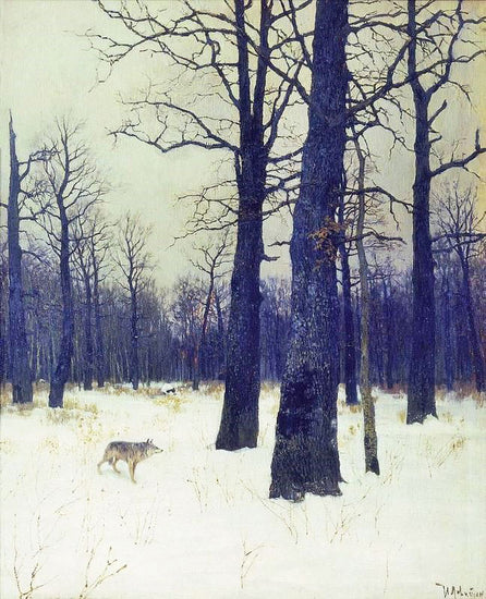 Winter In The Forest by Isaac Levitan